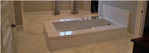 Calacatta Manhattan Marble Bathroom Design