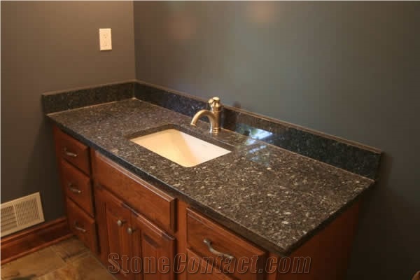 Brown Pearl Granite Vanity Top, Bathroom Top