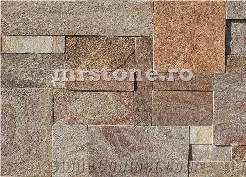 Rust Cyprus Natural Stone Wall Cladding Panels