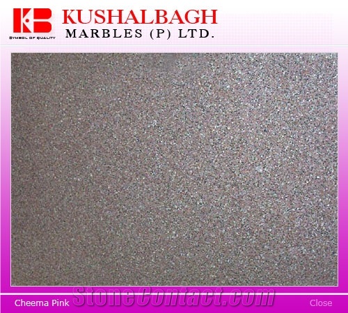 Cheema Pink Granite Slabs & Tiles, India Pink Granite