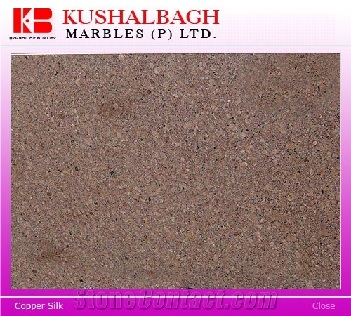 Copper Silk Granite Slabs & Tiles