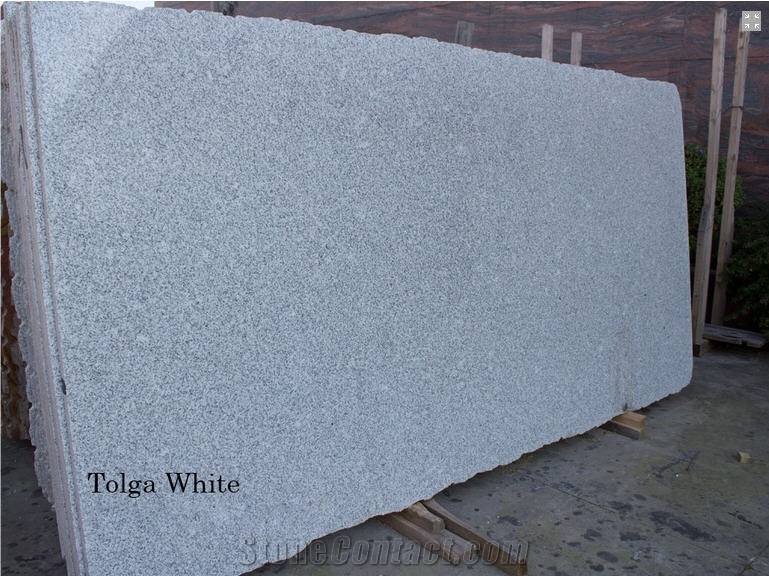 Tolga White Granite Slabs, Norway White Granite