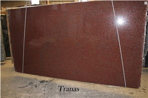 Tranas Red Granite Slabs, Sweden Red Granite