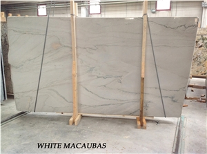 White Macaubas Quartzite Slabs