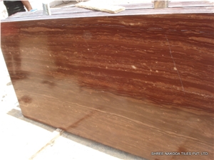 Redfire Marble Slabs & Tiles, India Red Marble