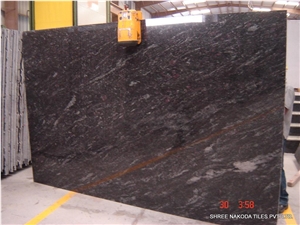 Romantic Blue Granite Slabs & Tiles, India Blue Granite