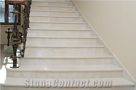 Polotsky Marble Cream White Color Staicase
