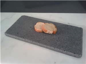 Lavic Stone Cooking Plaque, Grey Basalt Kitchen Accessories