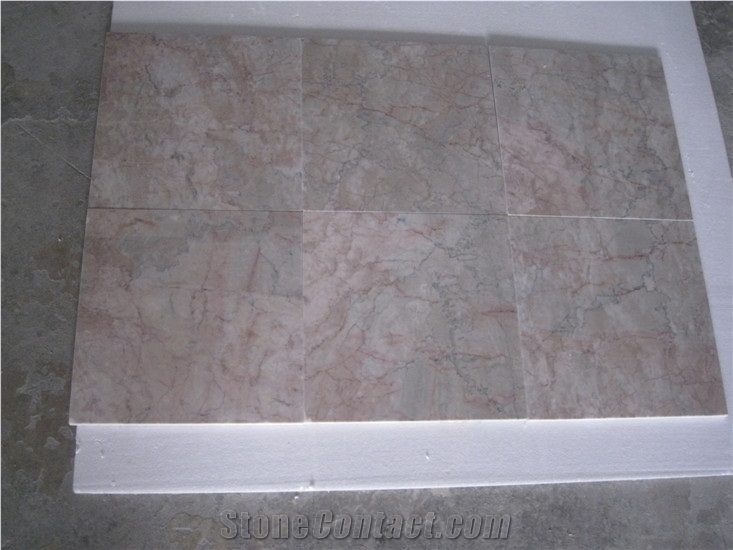 Cheape Chinese Marble Tiles, Red Cream Marble Tiles, Blue Cream Marble Slabs & Tiles, Blue and Red Cream Marble Slabs & Tiles