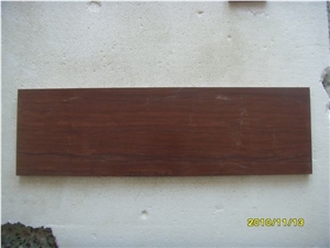 Rosewood Sandstone Slabs & Tiles, China Brown Sandstone