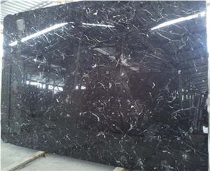 Nero Crystal Marble Slabs & Tiles, China Black Marble Walling/Flooring Tiles Good Price