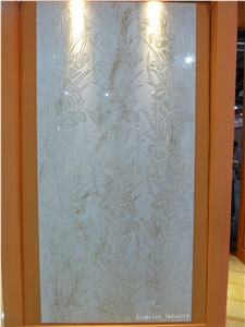 3d Natural Marble Texture Wall Art Cladding Panel, Beige Marble Wall