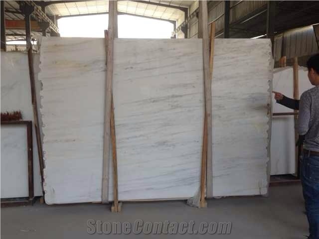 Crystal White Marble Slabs & Tiles, China White Marble