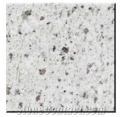 India Galaxy White Granite Slab
