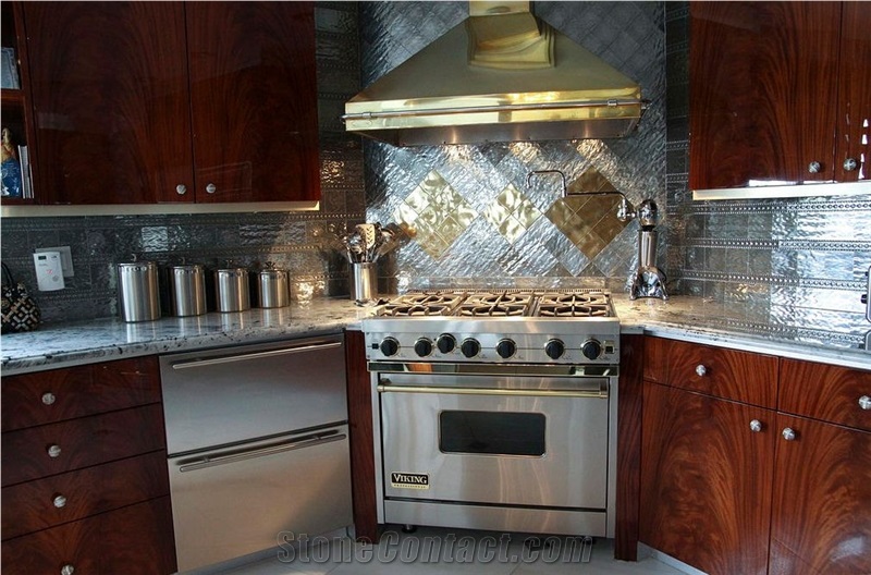 Taupe White Granite Countertop