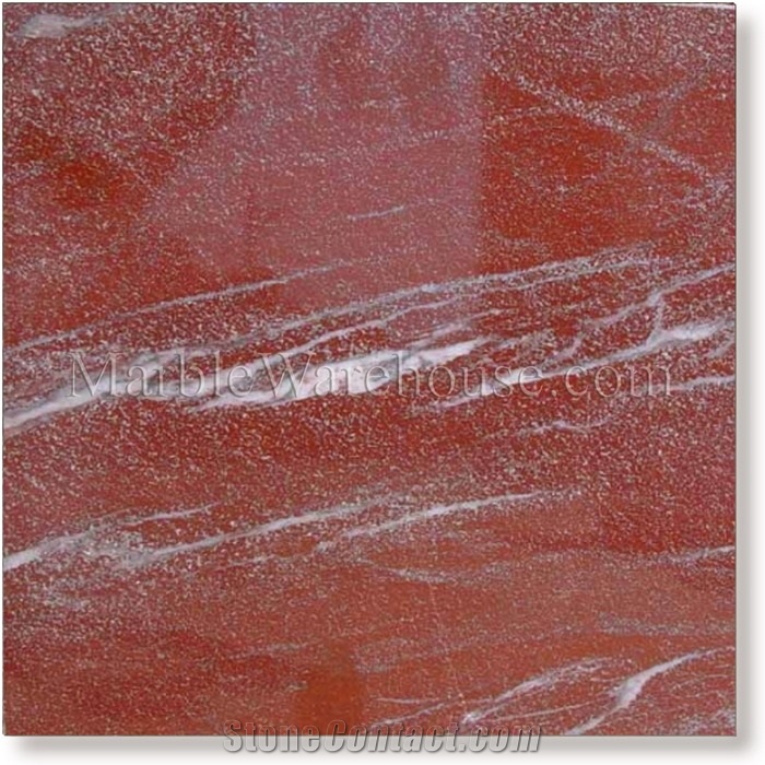 Rosso Laguna Marble Tile, Turkey Red Marble
