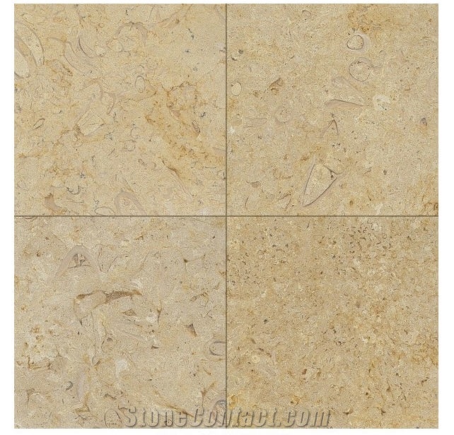 Belgian Truffles Limestone Tiles, Egypt Beige Limestone