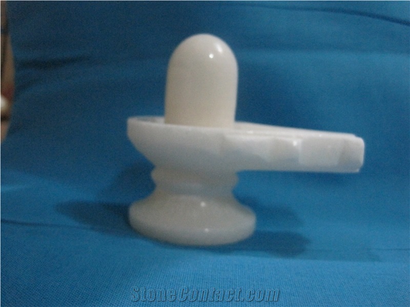 Marble Shivling Statues Marble Shivling, White Marble Statues
