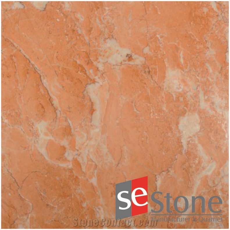 Diana Rosa Marble Slabs & Tiles, Turkey Red Marble