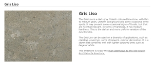 Gris Liso Limestone Block, Portugal Grey Limestone