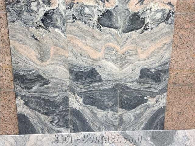 Cloudy Grey Granite Tile & Slab, China Grey Granite