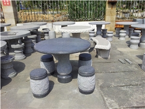 G654 Granite Bench & Table, Granite Table Set