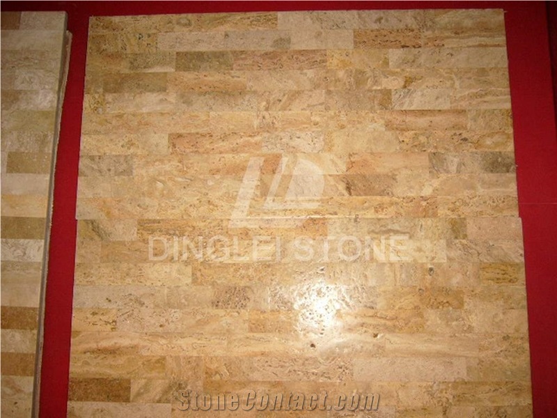 Yellow Nartural Cultured Stone