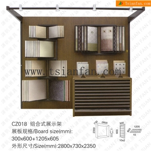 Cz018 Tile Display Racks,Ceramic Tile Rack,Ceramic Stand Display,Display System
