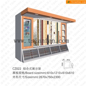 Cz022 Tile Display Racks,Ceramic Tile Rack,Ceramic Stand Display,Display System