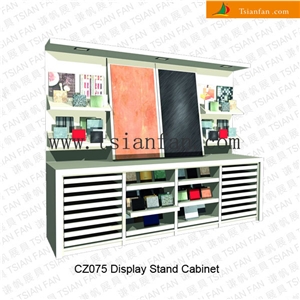 Cz075 Ceramic Display Cabinet,Tile Showing Cabinet, Ceramic Tiles Rack Display
