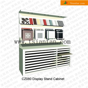 Cz080 Tile Display Racks, Ceramic Tile Racks, Stone Display Stand