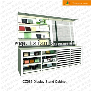 Cz083 Ceramic Tile Displays, Ceramic Display System, Stone Display System