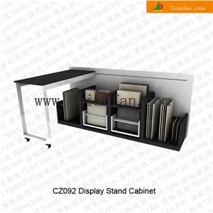 Cz092 Ceramic Tile Displays, Mosaic Display Rack, Stone Display System
