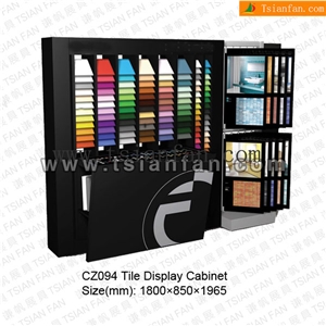 Cz094 Ceramic Tile Displays, Mosaic Display Rack, Stone Display System