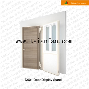 D001 Door Display Rack, Door Display Stand,Wood Door Display