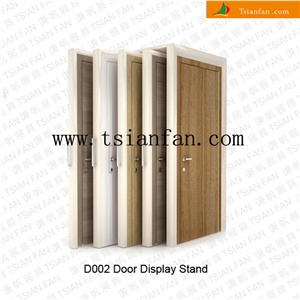 D002 Door Display Rack, Door Display Stand,Wood Door Display