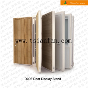 D006 Door Display Rack, Door Display Stand,Wood Door Display