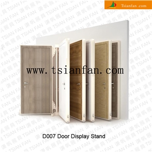 D007 Door Display Rack, Door Display Stand,Wood Door Display