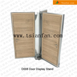 D008 Door Display Rack, Door Display Stand,Wood Door Display
