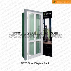 D020 Door Display, Door Display Rack, Door Sample Display