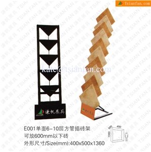 E001 Metal Stone Tile Display Rack