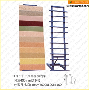 E002 Wall Tiles Display Stand by Steel