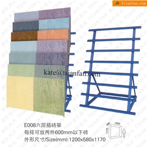 E008 Low Cost Tile Flooring Showroom Displays