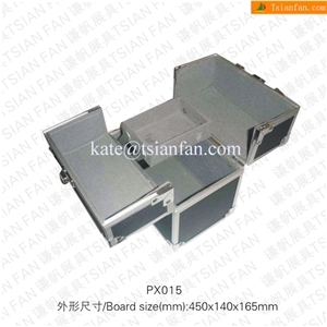 Px015 Stone Sample Case, Stone Exhibition Display Case, Tiles Countertop Display Suitcase