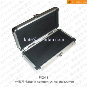 Px018 Tsianfan Portable Aluminum Suitcase to Show Stone on Fair