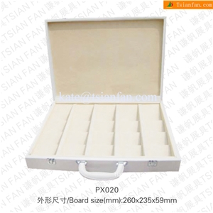 Px020 Tsianfan Portable Aluminum Suitcase to Show Stone on Fair