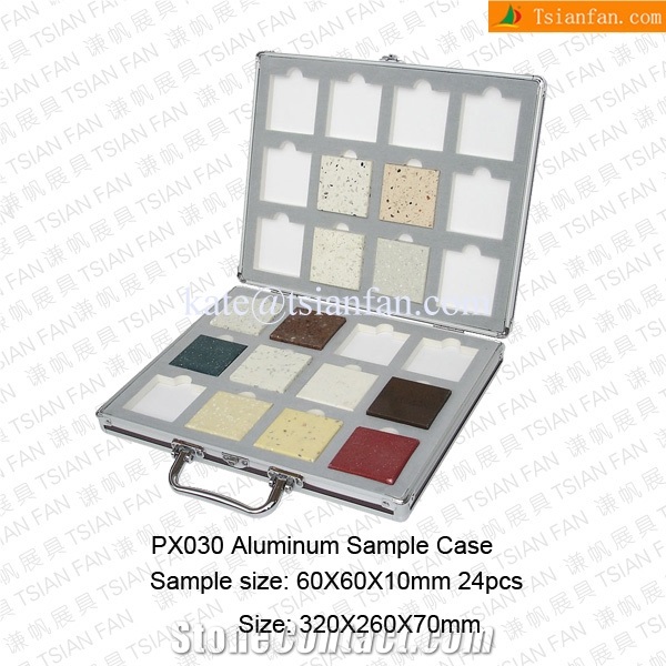 Px030 Aluminum Simplified Stone Tiles Holder Box