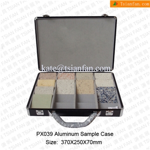 Px039 Granite Sample Display Suitcase