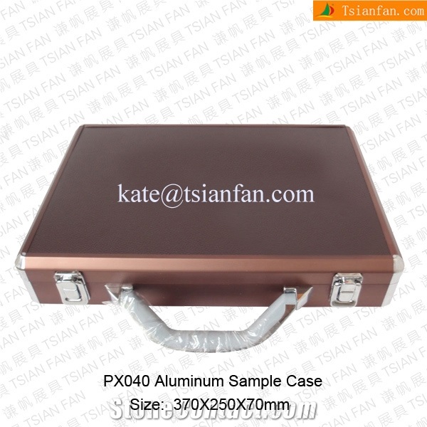 Px040 Fashion Stone Ceramic Tile Floor Sample Suitcase