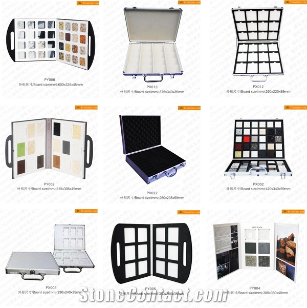 Px045 Wholesale Artificial Stone Sample Suitcase